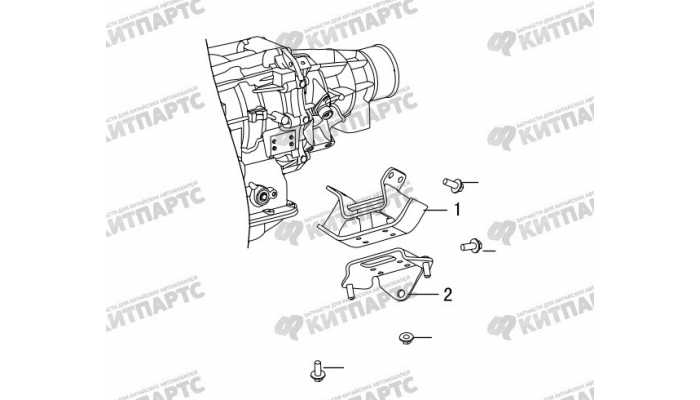 Подушки автоматической коробки передач (АКПП) Great Wall Hover H5